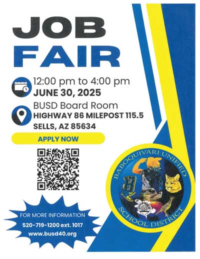 Job Fair flyer