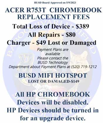 Updated Chromebook Prices flyer