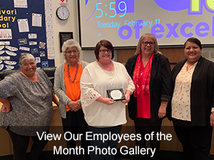 View our Employees of the Month Photo Gallery