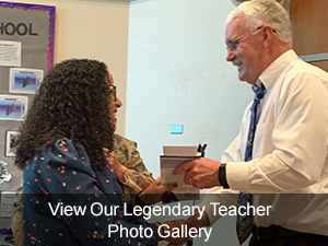 View Our Legendary Teachers Photo Gallery